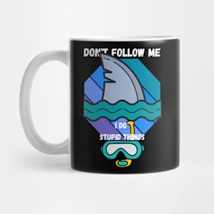 Diving With Sharks Mug